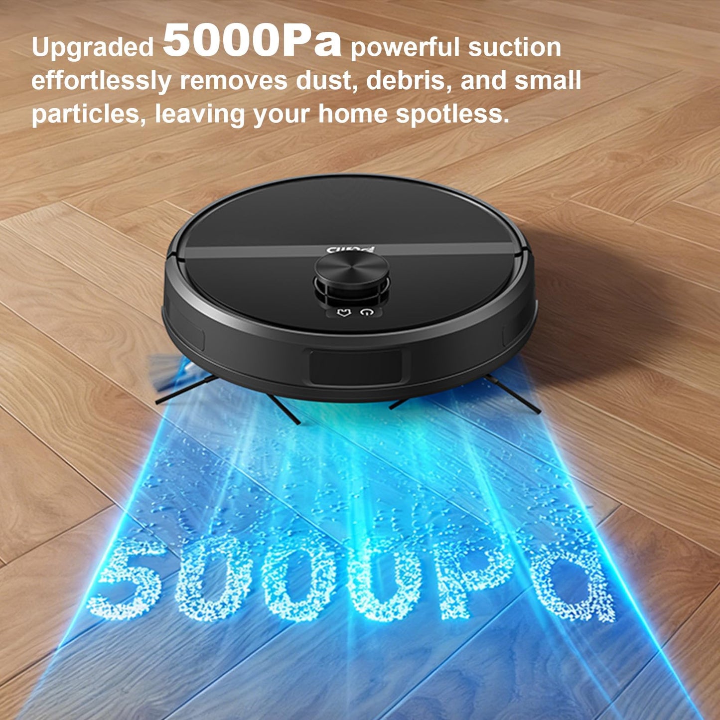F7s,F77PRO Robot Vacuum and Mop Combo: 5000Pa Suction, Self-Emptying & App Control